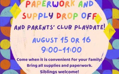 Paperwork and Supply Dropoff